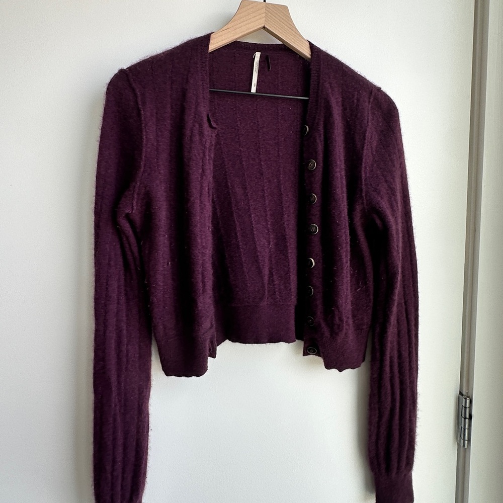 Free People Everyday Cashmere Cardigan - Picture 2 of 4